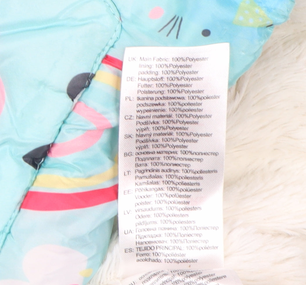Minoti Unisex Baby Unicorn Puffer Jacket 18-24M Multicoloured