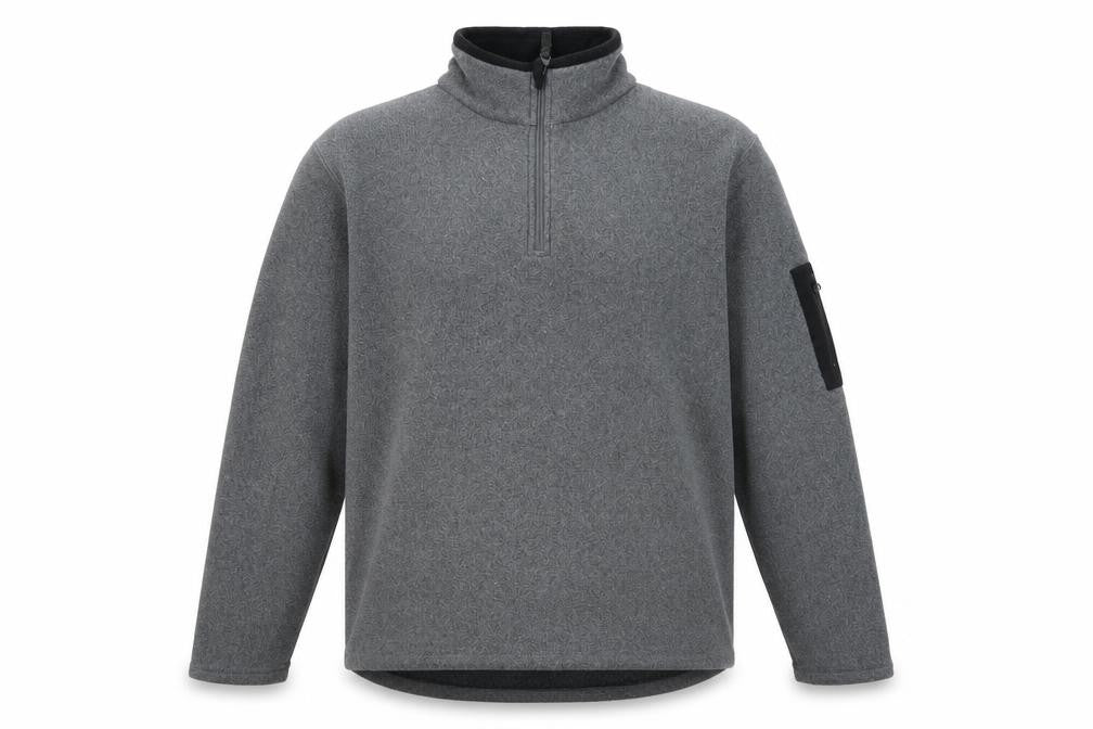 Mens UK Size L Peter Storm Grey 1/2 Zip Sweatshirt