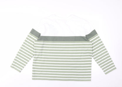 Womens UK Size L Damart Multicoloured Basic T-Shirt