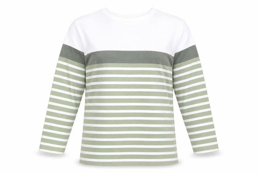 Womens UK Size L Damart Multicoloured Basic T-Shirt