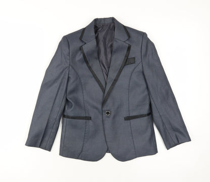 New World Boys Grey Blazer Suit Jacket, Regular Fit, Autumn/Winter