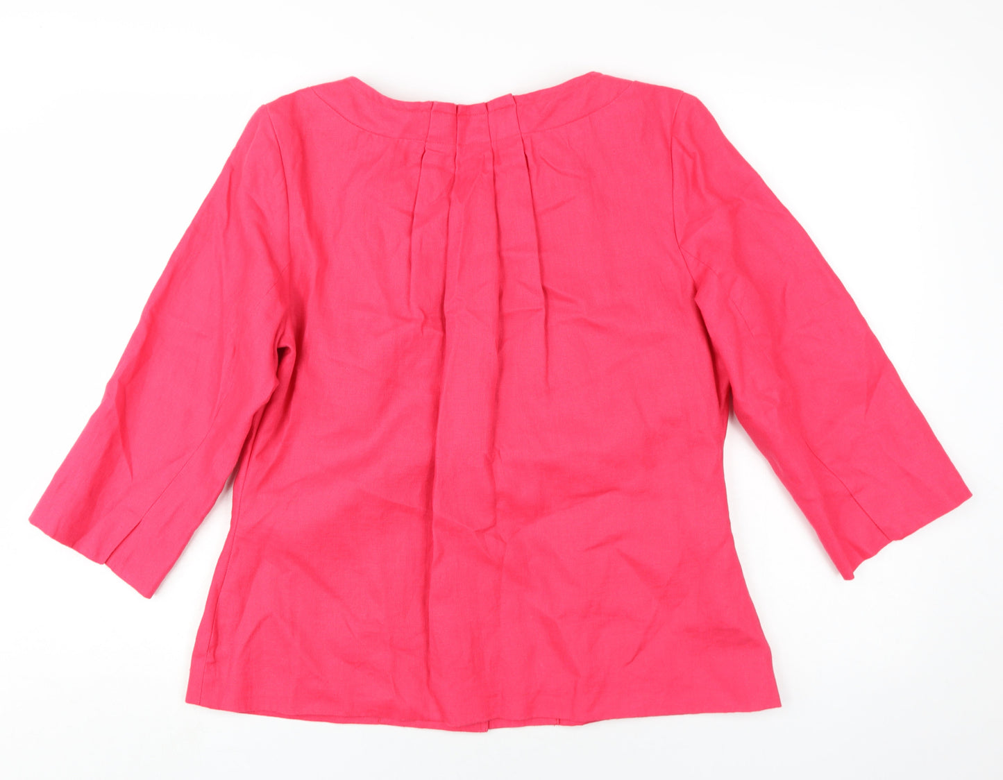 Womens UK Size 16 Per Una Pink Basic Jacket