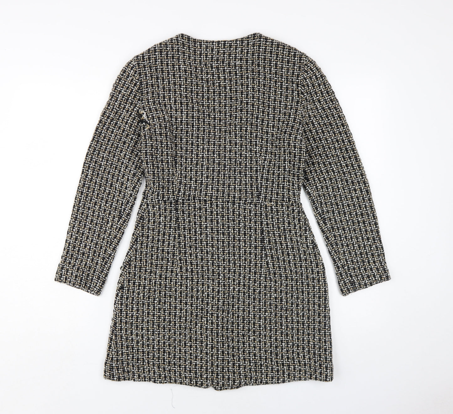 Womens UK Size M Zara Multicoloured Cardigan Jumper