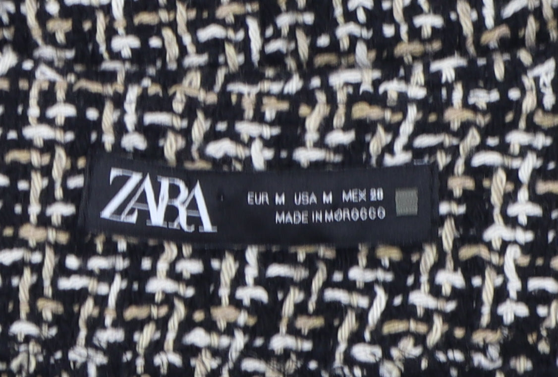 Womens UK Size M Zara Multicoloured Cardigan Jumper