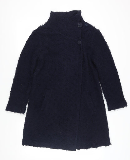 Womens UK Size 12 Phase Eight Black Overcoat