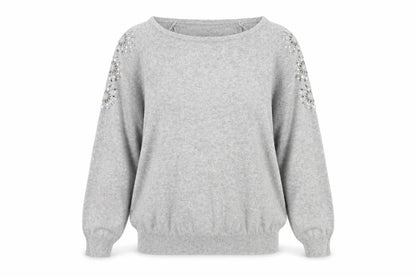 Womens UK Size 12 Wallis Grey Pullover Jumper