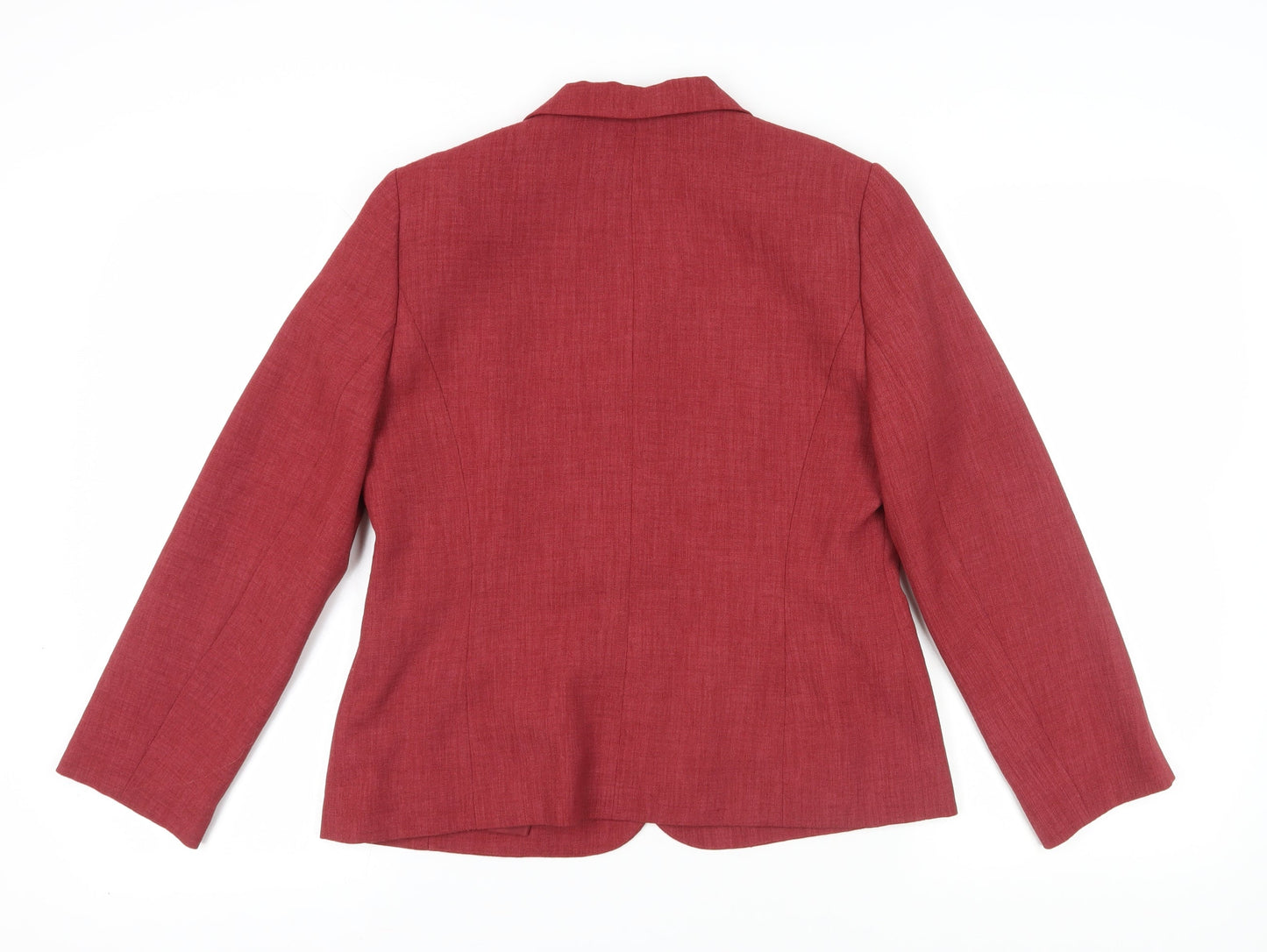 Eastex Women's Red Suit Jacket Size 10 Classic Fit