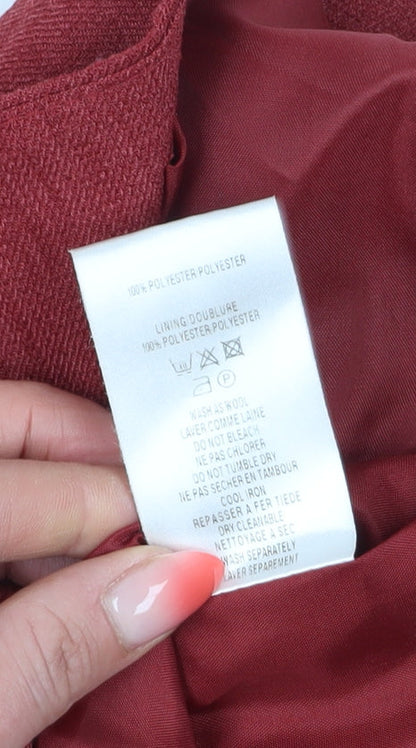 Eastex Women's Red Suit Jacket Size 10 Classic Fit