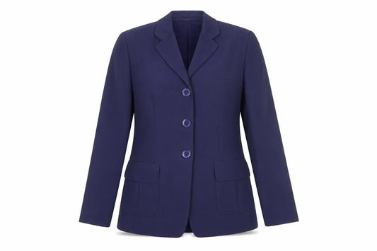 Womens UK Size 12 Jaeger Regular Blue Blazer
