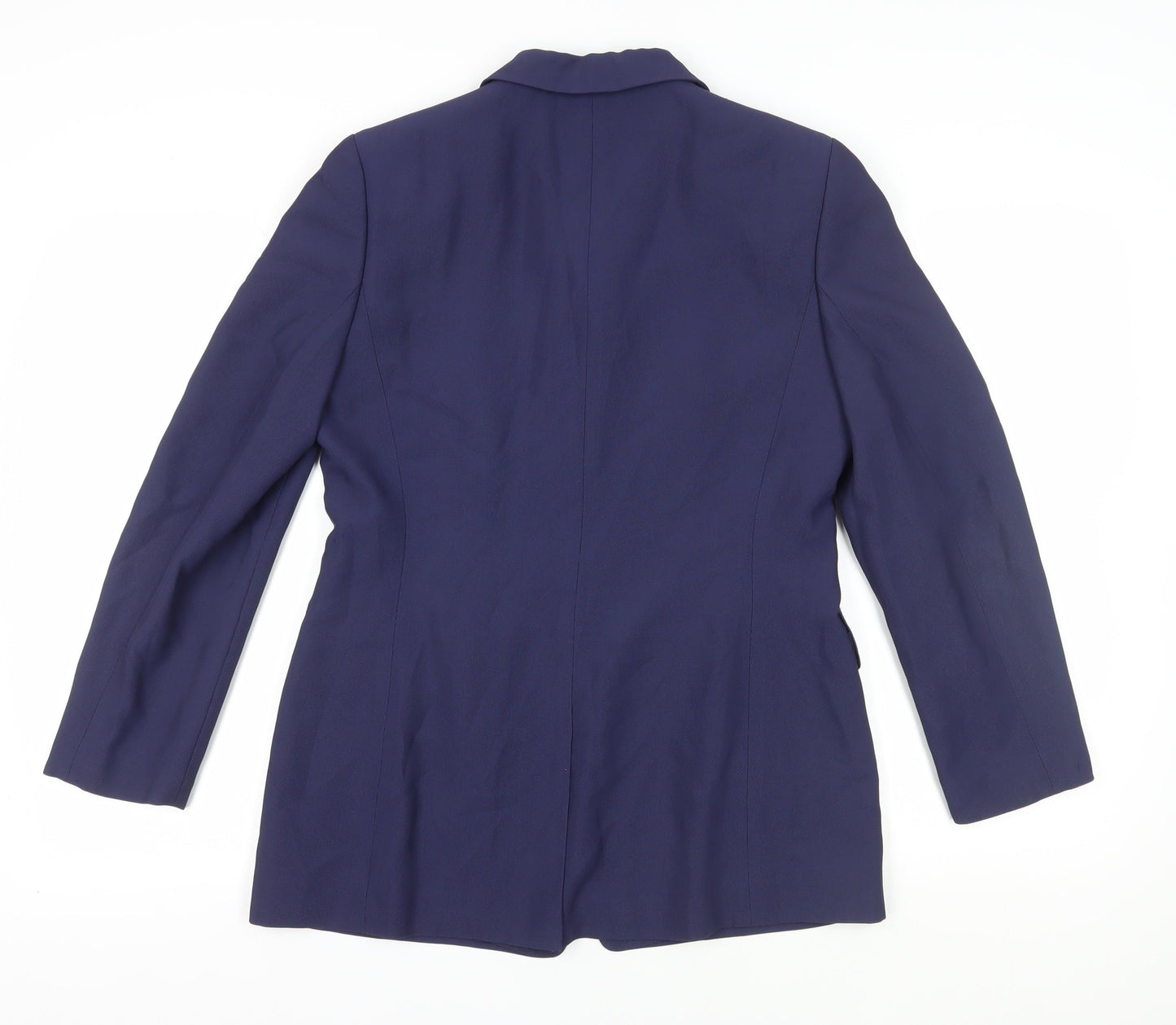 Jaeger Women's Blue Blazer UK 12 Formal Business