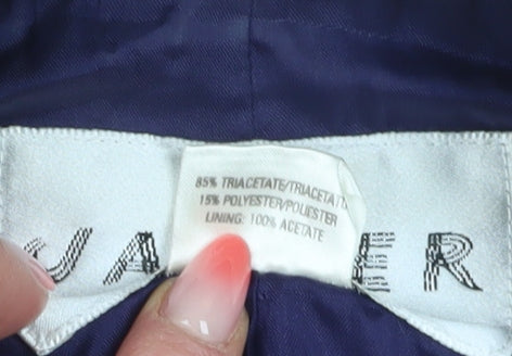 Jaeger Women's Blue Blazer UK 12 Formal Business