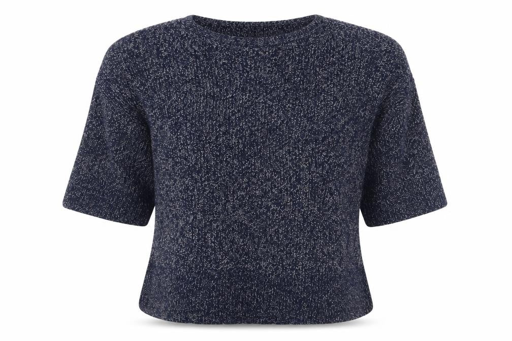 Gap Women's Blue Chunky-Knit Pullover Jumper M