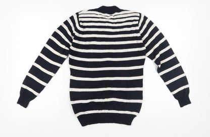 Womens UK Size 10 EWM Black Pullover Jumper