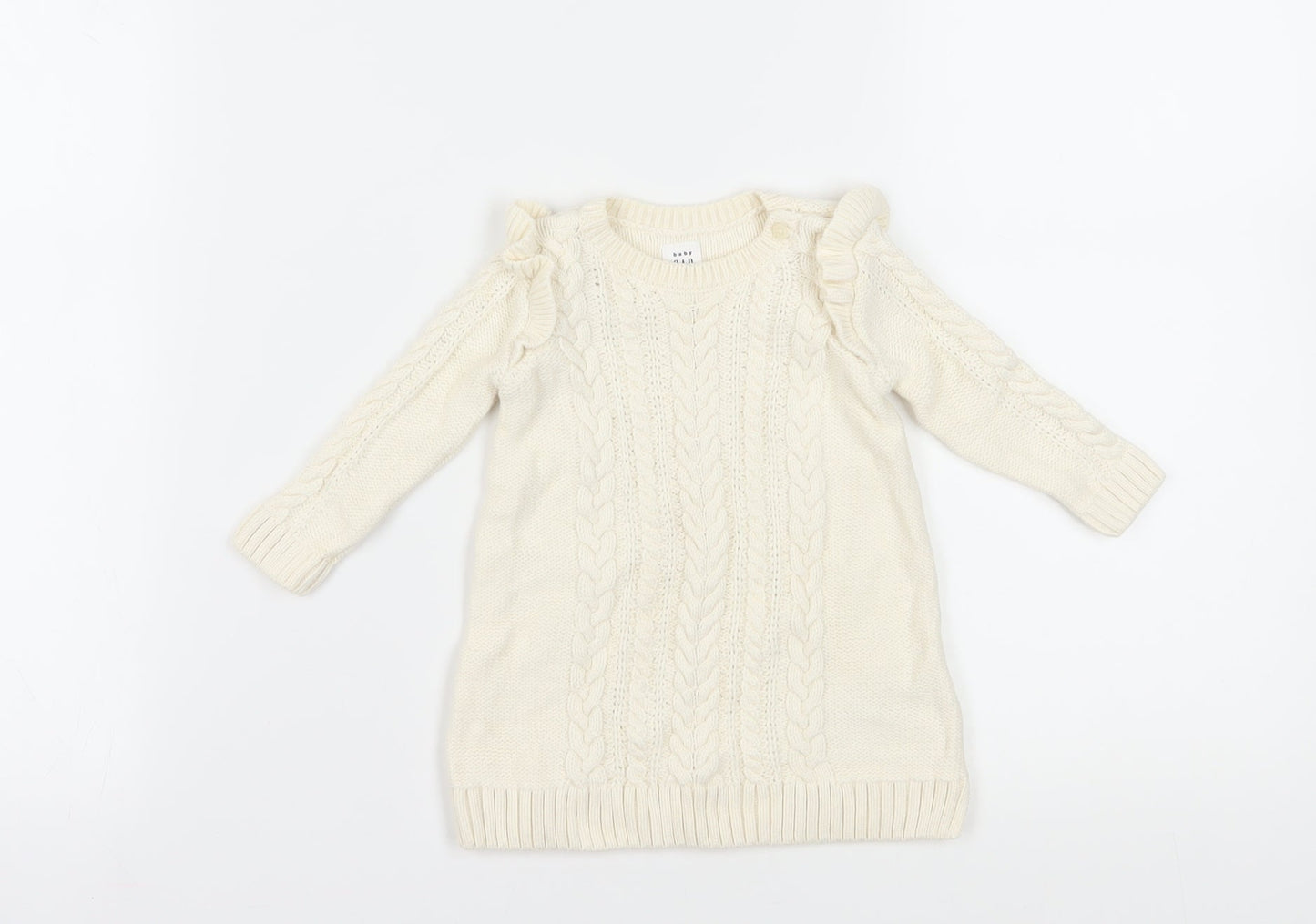 Baby GAP Ivory Knit Pullover Jumper 3-6 Months Unisex