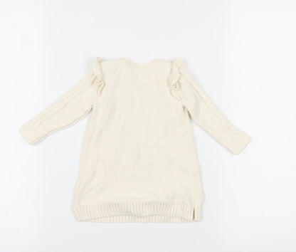 Baby GAP Ivory Knit Pullover Jumper 3-6 Months Unisex