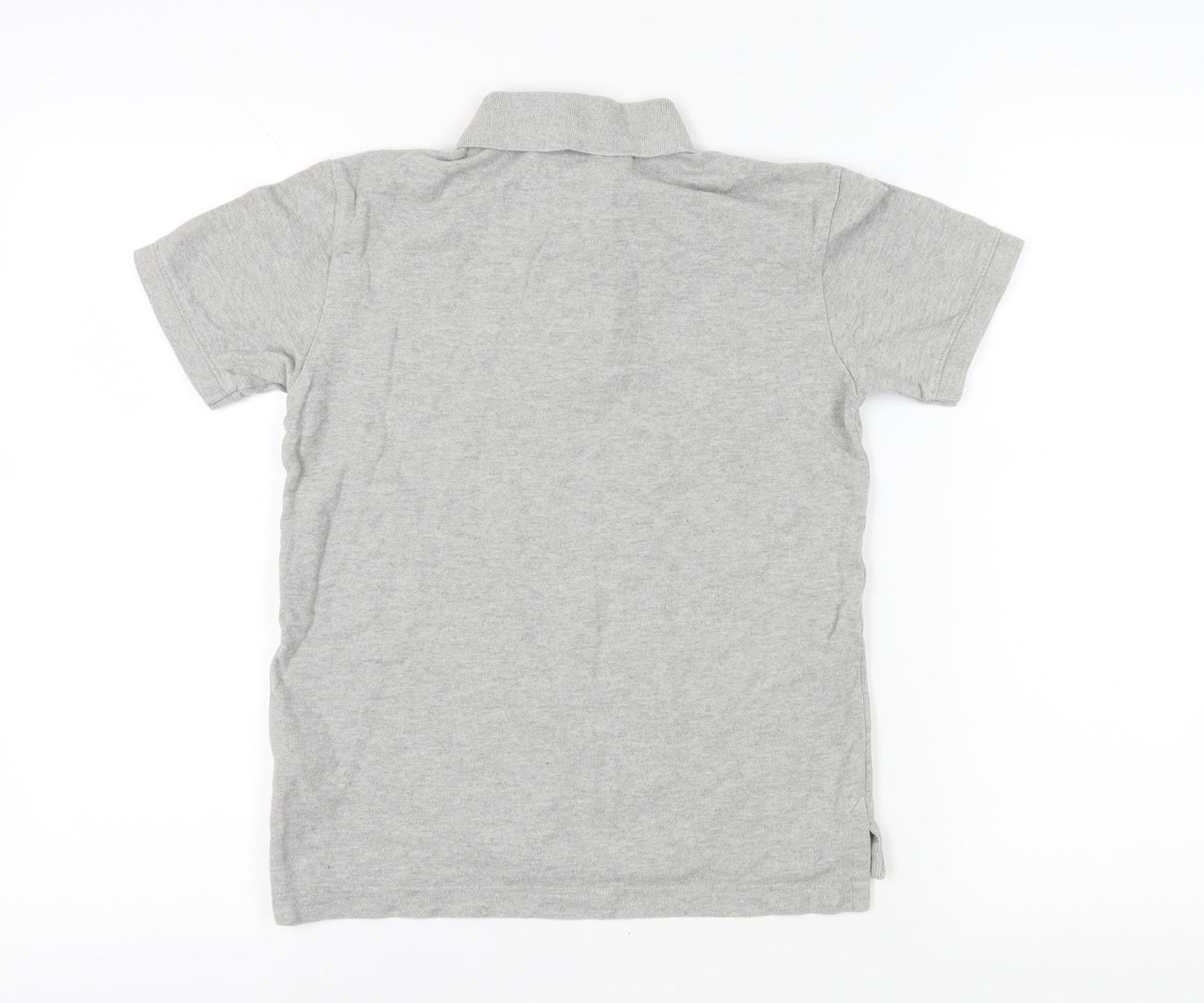 Gap Kids Boys Grey Polo Shirt L Cotton Casual