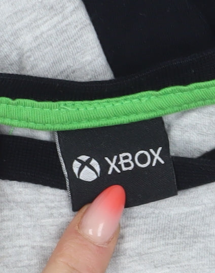 Xbox Boys Grey & Black Gaming Long Sleeve T-Shirt 12-13 Years