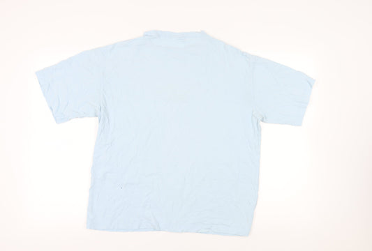 Unisex Adults UK Size M Champion Blue  T-Shirt