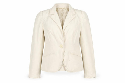 Womens UK Size 10 Gap Beige Basic Jacket