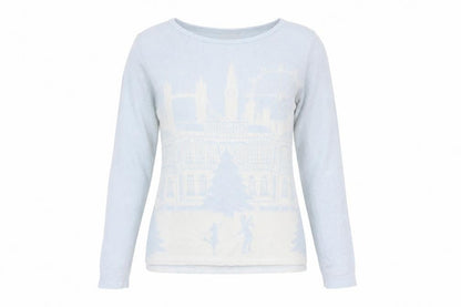 Monsoon Women's Blue Winter Pullover Jumper Size 8