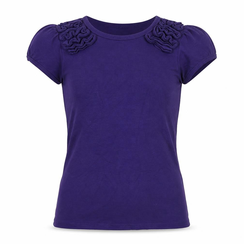 Womens UK Size XS Ted Baker Purple Basic T-Shirt