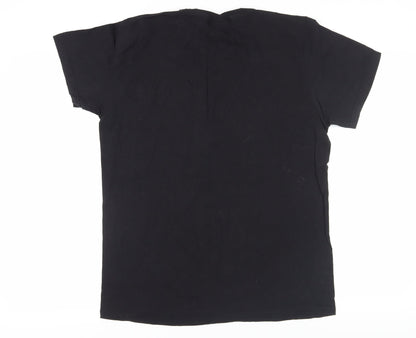 Russell Boys Black XL Logo T-Shirt