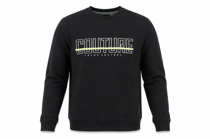 Mens UK Size M Couture Black Pullover Sweatshirt