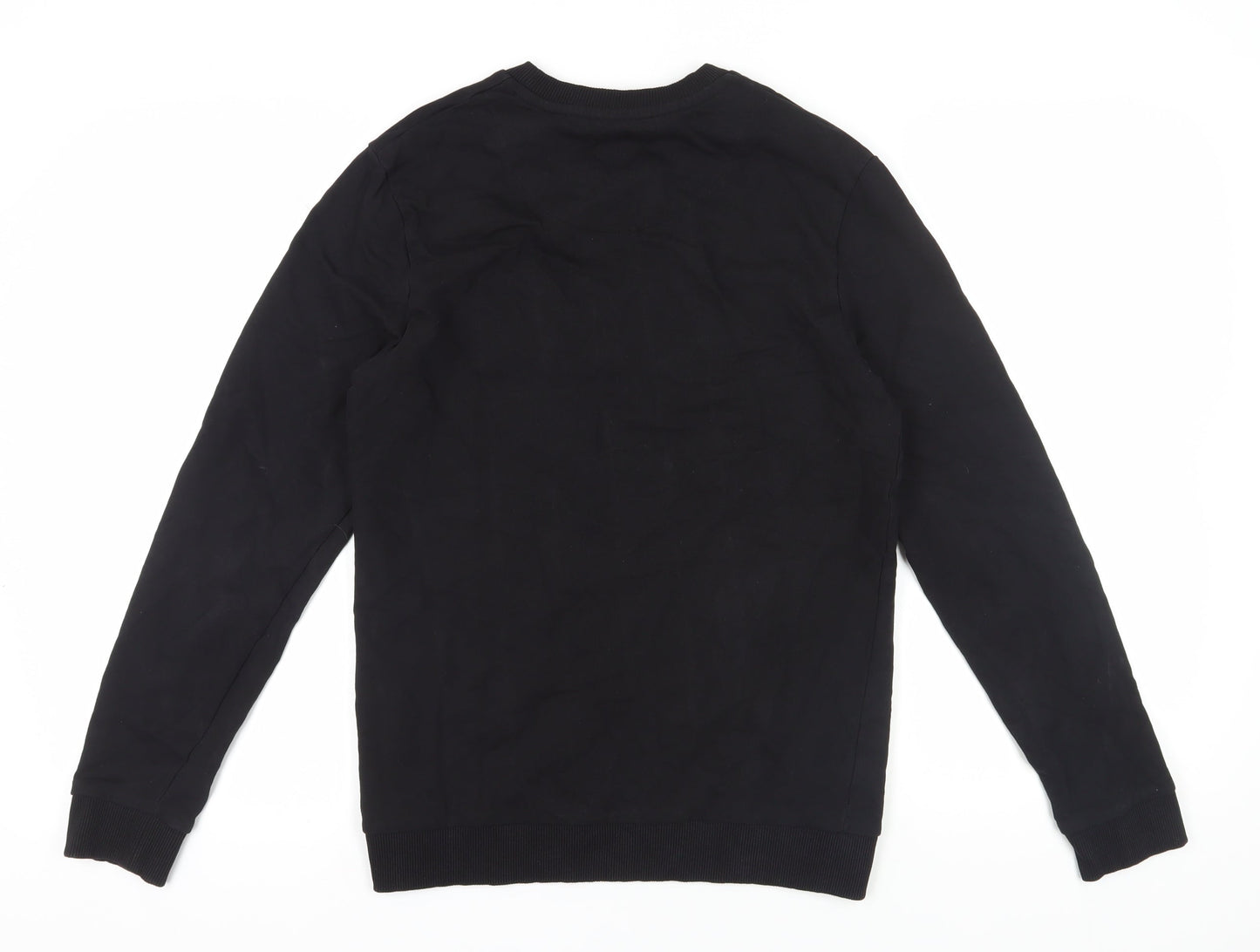 Mens UK Size M Couture Black Pullover Sweatshirt
