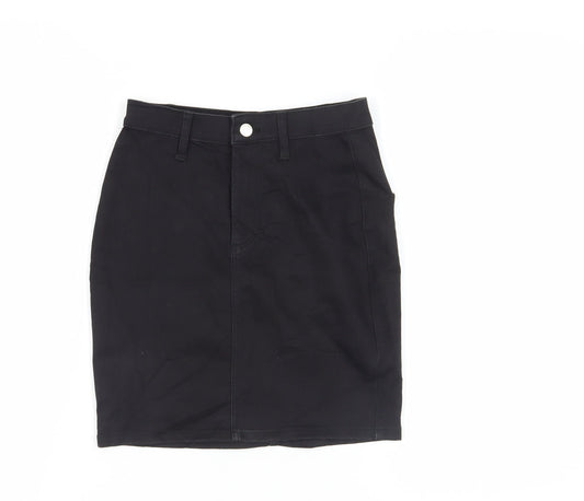 Womens UK Size 8 Topshop Straight & Pencil Denim Skirt