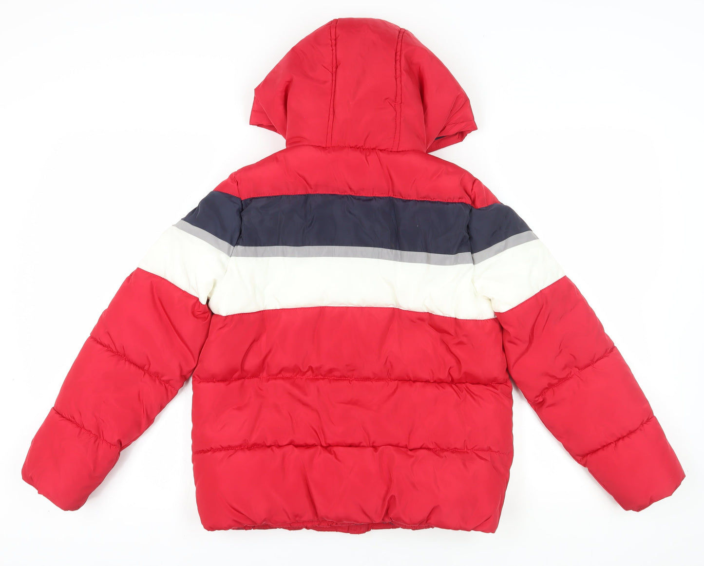 Womens UK Size 8 New Look Red Puffer Jacket