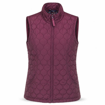 Womens UK Size S Tulchan Purple Quilted Coat