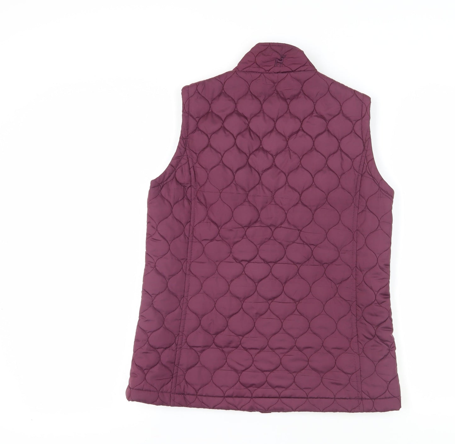 Womens UK Size S Tulchan Purple Quilted Coat