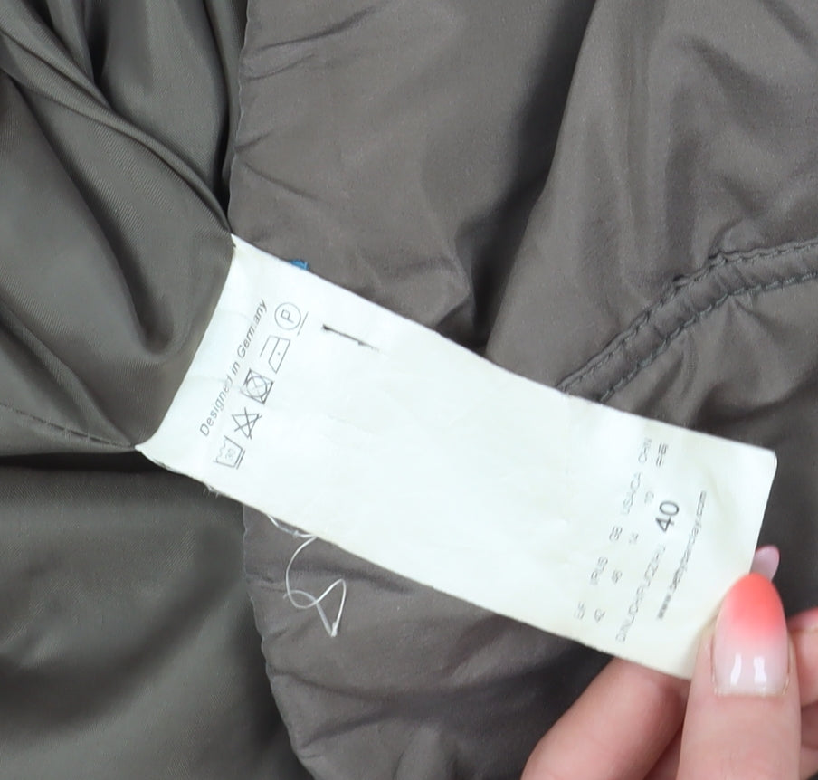 Womens UK Size 12 Betty Barclay Brown Quilted Coat