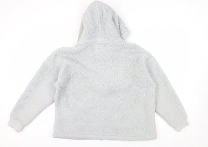 Marks and Spencer Women’s Grey Full Zip Hoodie Size L