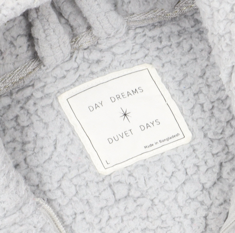 Marks and Spencer Women’s Grey Full Zip Hoodie Size L