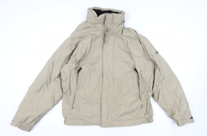 Mens UK Size XL Maine New England Beige Windbreaker Coat