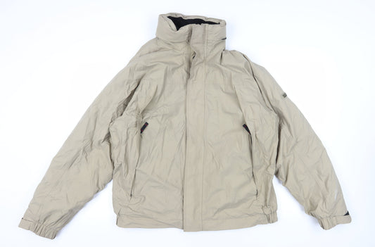 Mens UK Size XL Maine New England Beige Windbreaker Coat