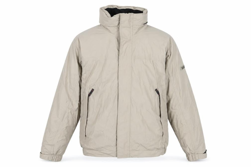 Mens UK Size XL Maine New England Beige Windbreaker Coat