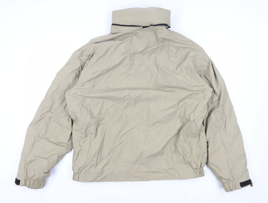 Mens UK Size XL Maine New England Beige Windbreaker Coat