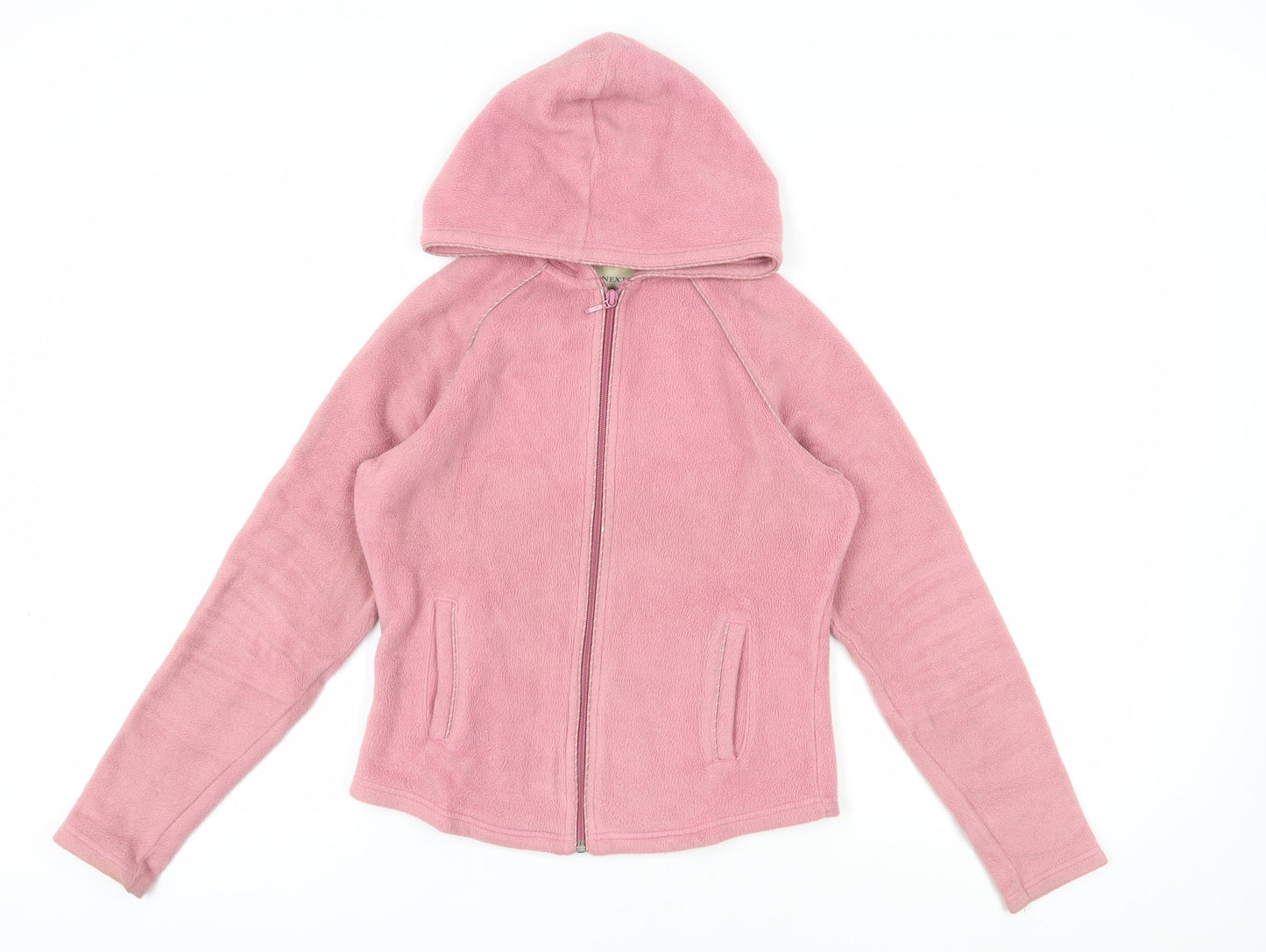 Womens UK Size 12 NEXT Pink Hooded