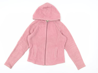 Womens UK Size 12 NEXT Pink Hooded