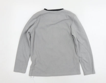 Boys Pokémon Grey Sweatshirt Pullover 10-11 Years Fleece