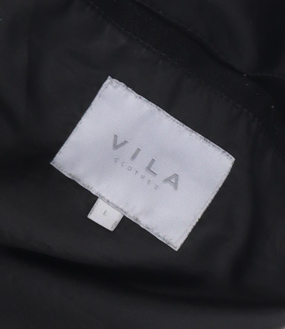 Womens UK Size L VILA Regular Black Blazer