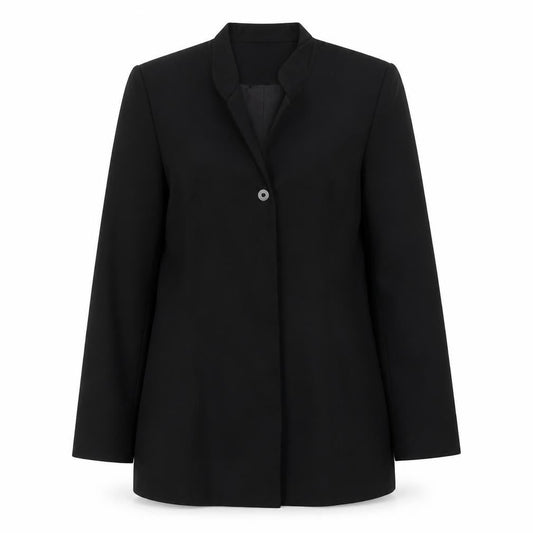 Front view of Kaleidoscope Black Women's Blazer, size 10