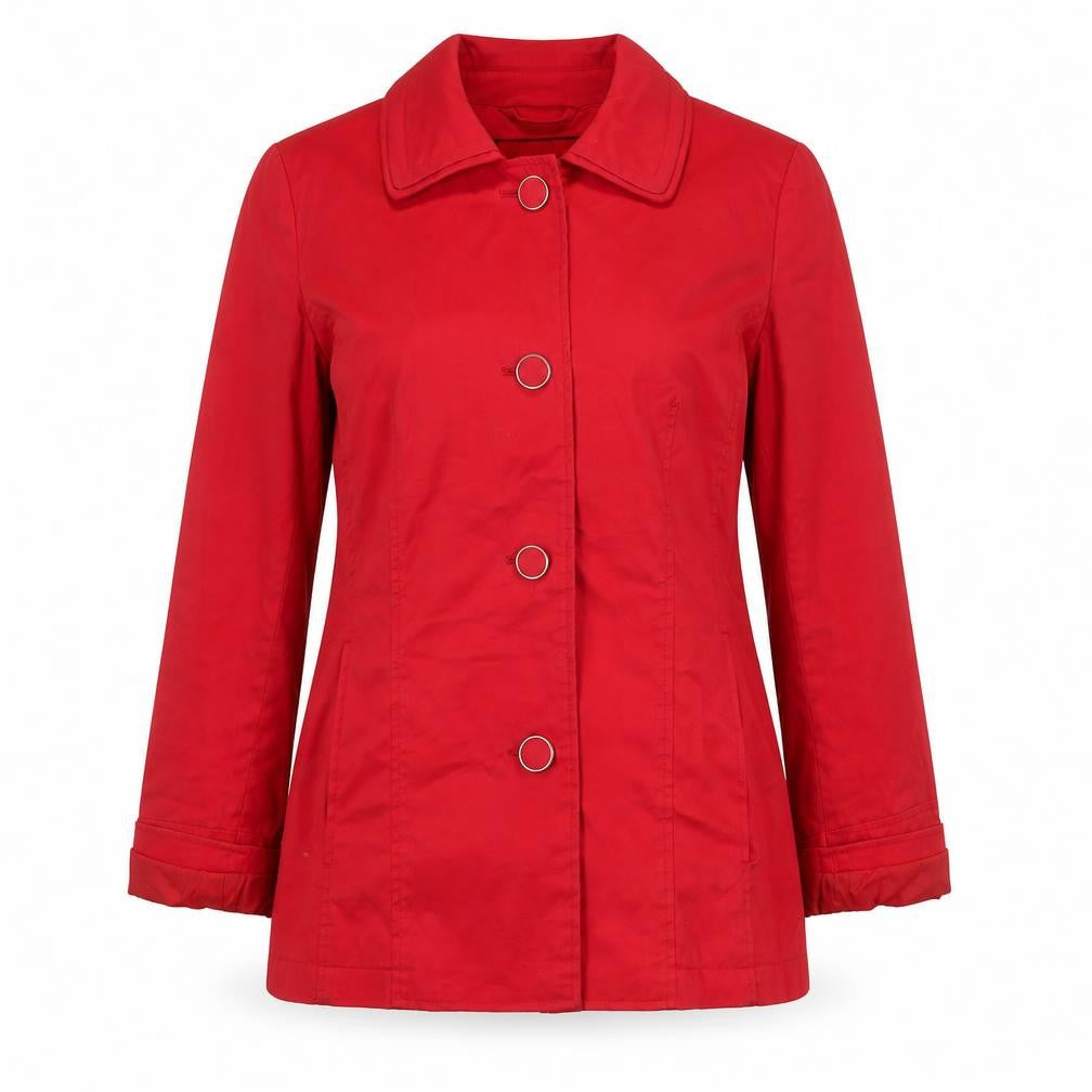 Womens UK Size 10 Marks and Spencer Red Basic Jacket