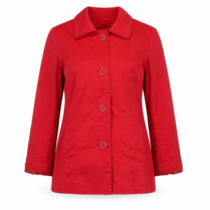 Womens UK Size 10 Marks and Spencer Red Basic Jacket