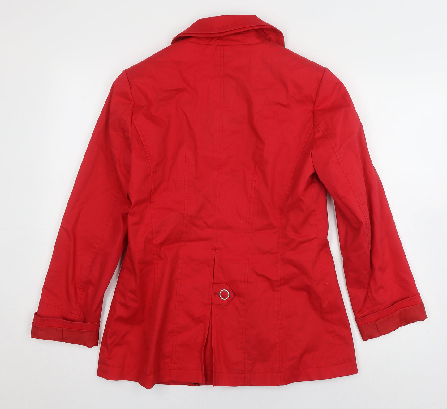 Womens UK Size 10 Marks and Spencer Red Basic Jacket