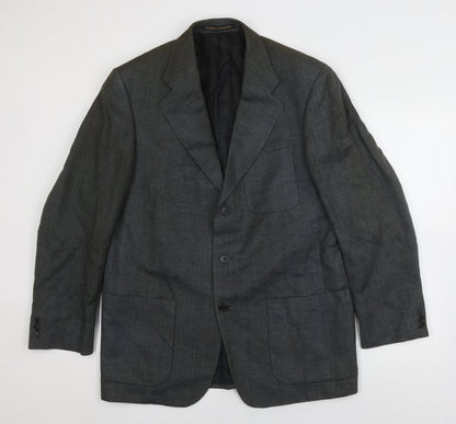 Mens UK Size 40 Marks and Spencer Regular Grey Suit Jacket