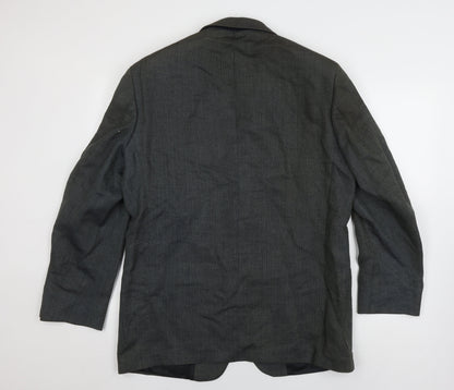 Mens UK Size 40 Marks and Spencer Regular Grey Suit Jacket