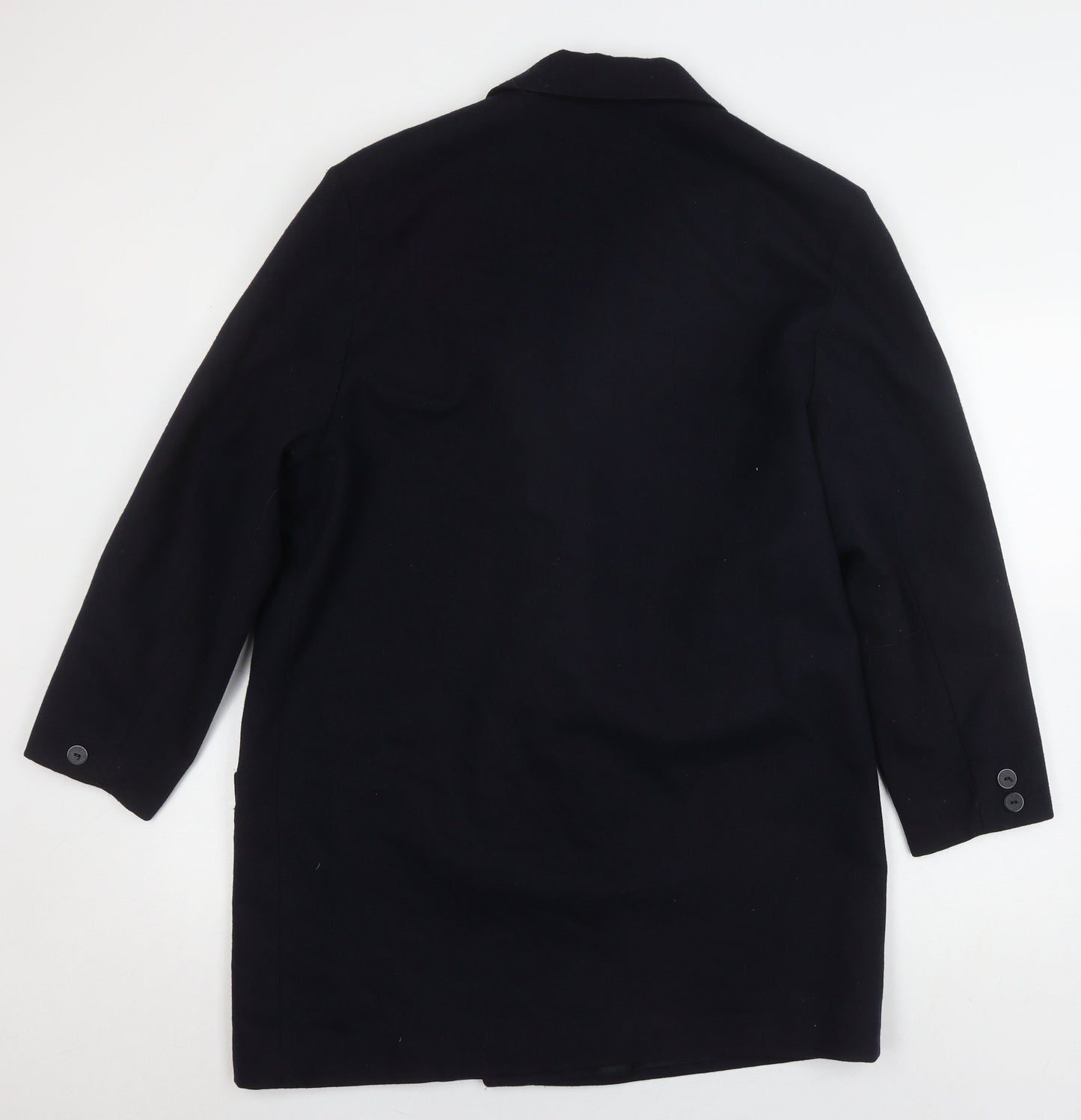 Womens UK Size 14 St. Bernard Black Overcoat